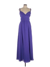 MoriLee by Madeline Gardner Women Purple Cocktail Dress 12