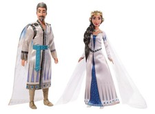 Disney Wish King Magnifico  Queen Amaya Dolls - 2-Pack Posable Fashion