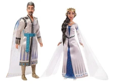 Disney Wish King Magnifico & Queen Amaya Dolls - 2-Pack Posable Fashion