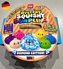 Original RMS Mystery Squishy Dumpling - Diamond und Rainbow Edition - Neu & OVP