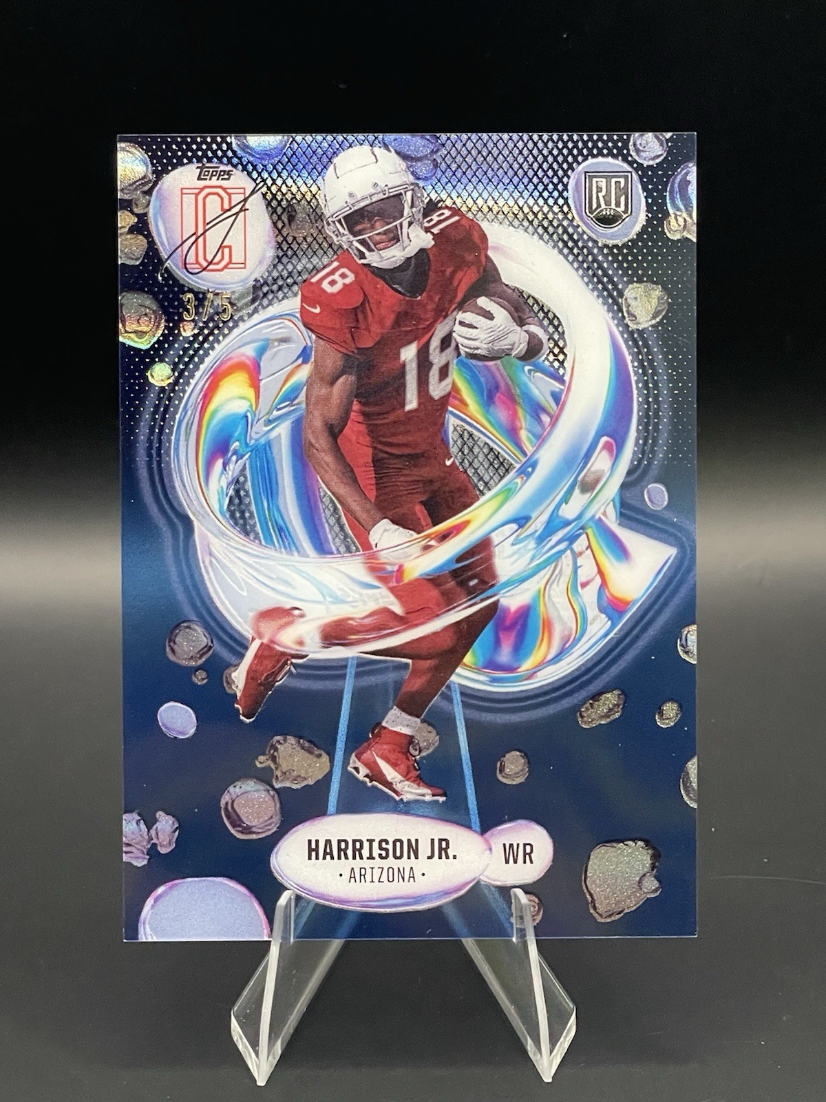 2024 Topps Signature Class - Marvin Harrison Jr Fluidity Blue /5 SSP