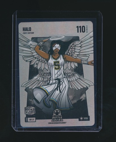 HALO BO JACKSON BATTLE ARENA STEEL ALPHA FIRST EDITION RARE HOLO SBF-21