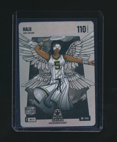HALO BO JACKSON BATTLE ARENA STEEL ALPHA FIRST EDITION RARE HOLO SBF-21