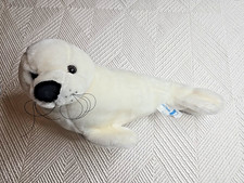 Sea World White Arctic Seal 15" Plush Soft Toy Stuffed Animal