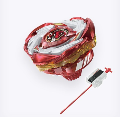 Beyblade X CX-00 Starter Pegasus Blast ATr Metal cort Red With