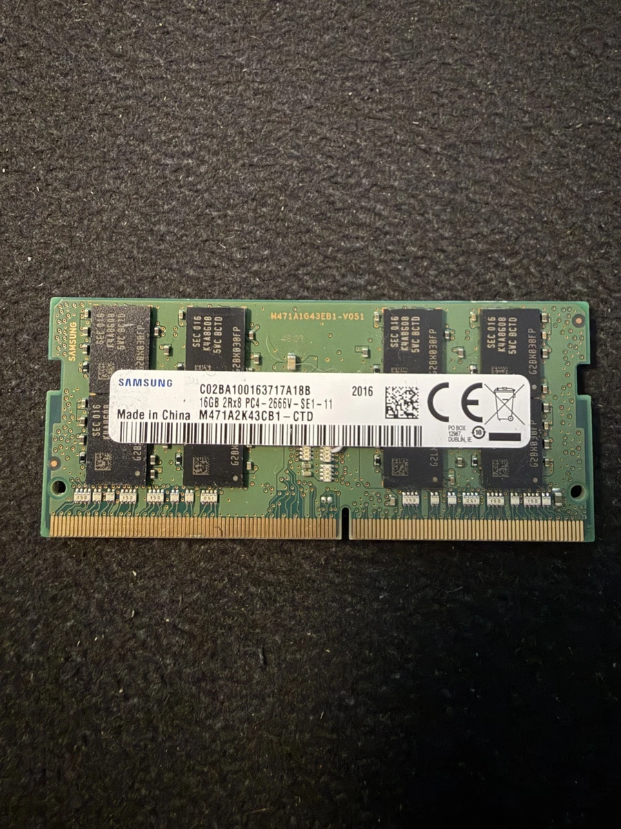 Samsung DDR4 SDRAM 16 GB Capacity per Module Memory (RAM) for sale