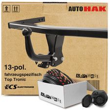 Für Mazda 2 07- Typ DE_ / DH_ Auto Hak Anhängerkupplung starr & 13poliger E-Satz