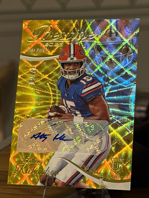 2023 Prestige Anthony Richardson Colts Rookie Auto #302 Gold /50