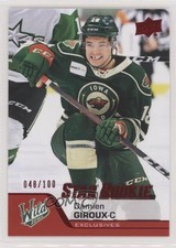 2020-21 Upper Deck AHL Star Rookies Exclusives 48/100 Damien Giroux #195 1tr