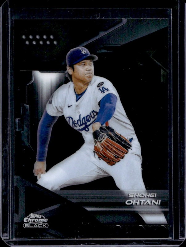 2026 Topps Chrome Black Shohei Ohtani #1 Dodgers