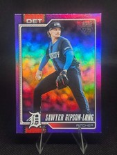 2026 Topps Series 1 #108 Sawyer Gipson Long Purple Rainbow Foil /250