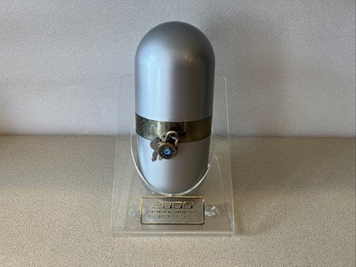 Vintage Y2K 2000 Memories Millennium Time Capsule w Display Lock & Keys