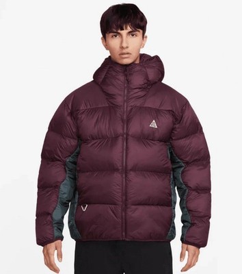 Nike ACG Therma-FIT ADV Lunar Lake Puffer Jacket Night Maroon DH3070-681 Sz L