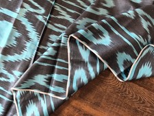 ikat price by metre 100% cotton, ancient tech, hand woven, hand dyed, 39cm-width