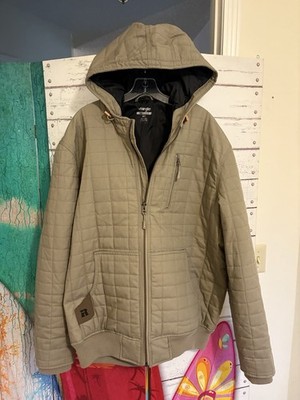 Mens Wrangler Coat. Size XLT. WIth Hood. Full Zip. pockets.