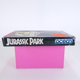 Jurassic Park (Nintendo NES, 1993) CIB Complete w/Protector, Box & Manual
