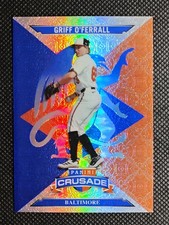 Griff O'Ferrall 2025 Panini Crusade #58 Orange Baltimore Orioles 