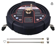 TOOL DAILY 15 INCH PRESSURE WASHER SURFACE CLEANER WITH WHEEL - NEW