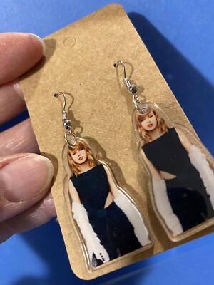 Swiftie Ohrringe, Popstar Neuheit, Acryl Taylor Ohrringe, Taylor Swift Fan,
