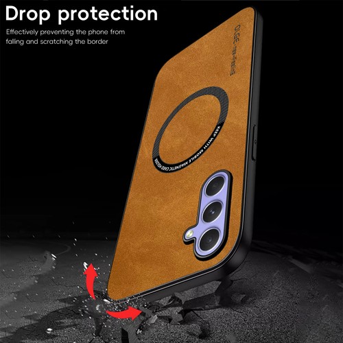 Shockproof Case For Samsung Galaxy A13/A14/A53/A54 5G PU Leather Mag Safe Cover - Picture 33 of 63