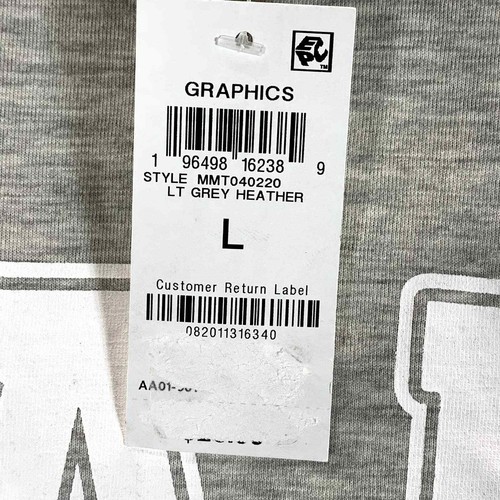 And Now This Men's Light Grey Heather Vail Crewneck Short-Sleeve T-Shirt SZ L - 第 11/11 張圖片