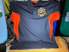 P11 70 HARLEY DAVIDSON OWNERS GROUP HOG T SHIRT SIZE L BLACK COLLARED POLO