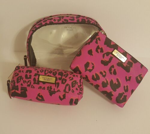 3-In-1 Victoria's Secret Cosmetics Bags ~ NWT - Picture 1 of 3