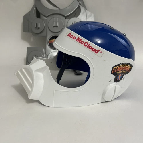 1985  Centurions Ace Mccloud Plastic HELMET Child Size Vintage Cosplay