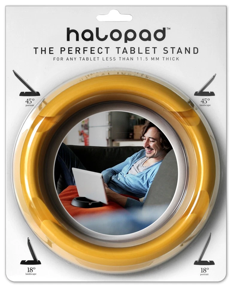 halopad - Ständer/Halterung für iPad, Tablets - Yellow - LETZTE EXEMPLARE