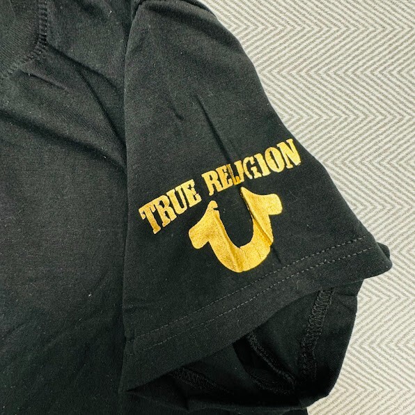 True Religion T-Shirt Black Size Large | eBay