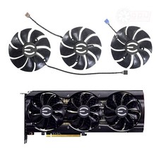 EVGA RTX 3070 3080 3090 XC3 Ultra Gaming GPU Fan Set GENUINE OEM 