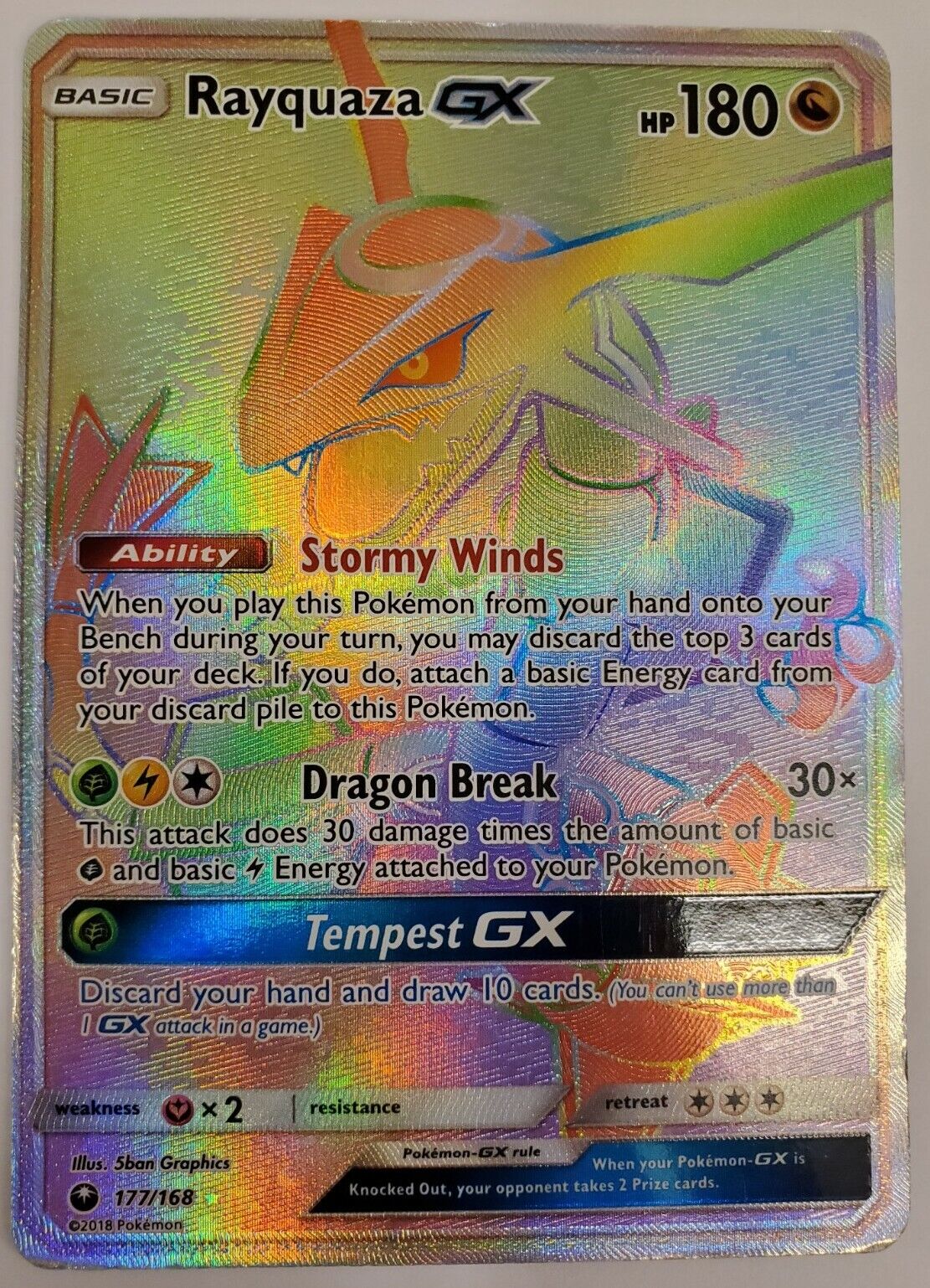 Rayquaza GX (Secret)