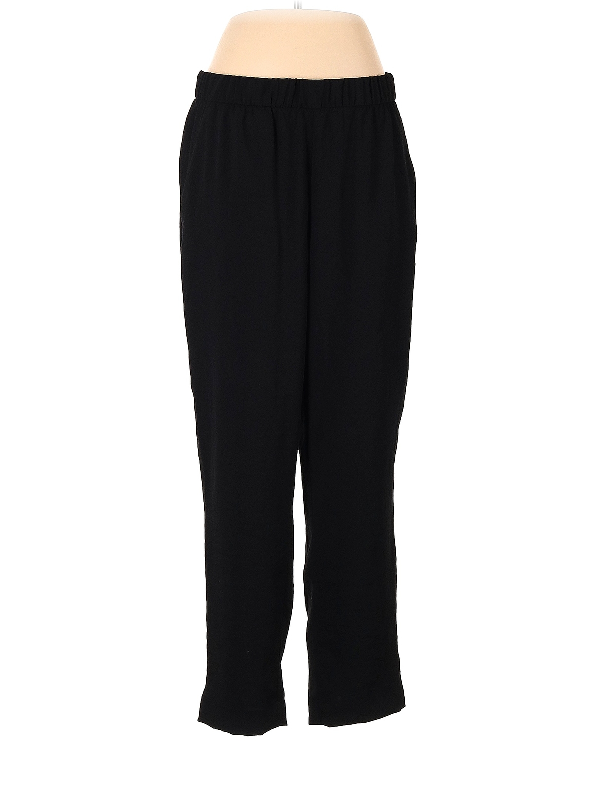 H&M Women Black Casual Pants 10 eBay