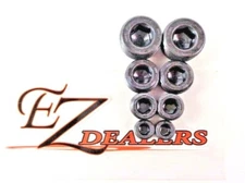 Engine Block Intake Manifold Plug Kit 1/8" 1/4" 3/8" 1/2" NPT Steel Black Plugs