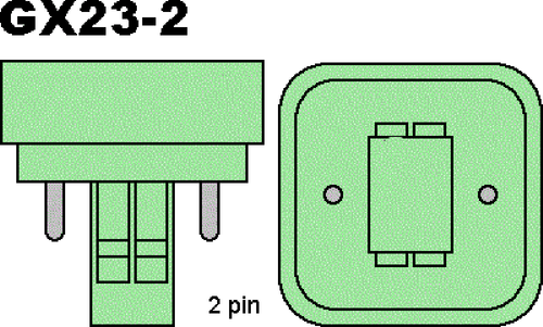 Sylvania 21118/20692 CF13DD/835/ECO CFL 13W T4 Tube 2-Pin GX23-2 35k Warm White - Picture 3 of 3