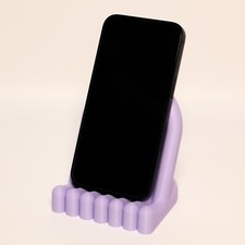 Rainbow Phone Stand Colorful Desk Accessory Vibrant Phone Holder