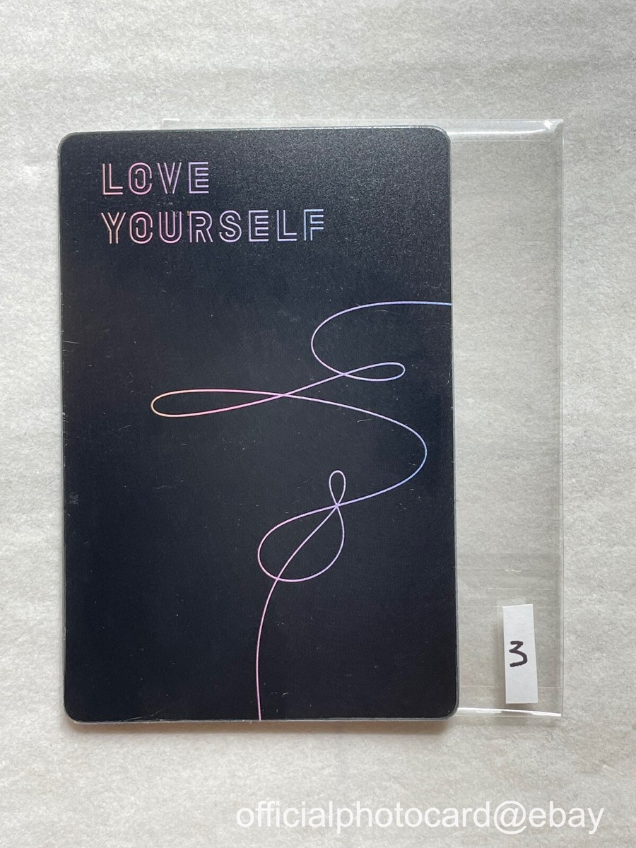BTS LY special photocardスペシャルトレカ BTS GROUP [Love Yourself Tear] Official Lenticular Special