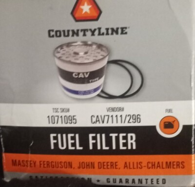 Fuel Filter TSC 1071095 John Deere Massey Ferguson Allis-Chalmers IH Many Models
