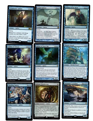 sphinx commander deck mtg MTG Commander Deck EDH Deck Elminster 100 Magic Cards Custom Deck Scry –  Moonveil Games