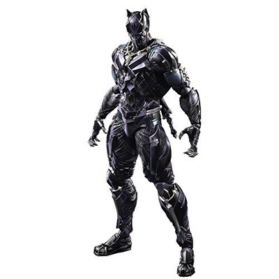 MARVEL UNIVERSE VARIANT PLAY ARTS Kai Black Panther PVC painted action figure