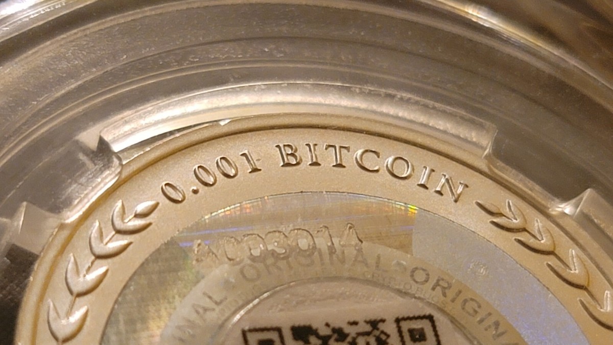 2021 BTC Wallet 0.001 BTC 1/2 oz 999 Fine like Casascius Lealana | eBay