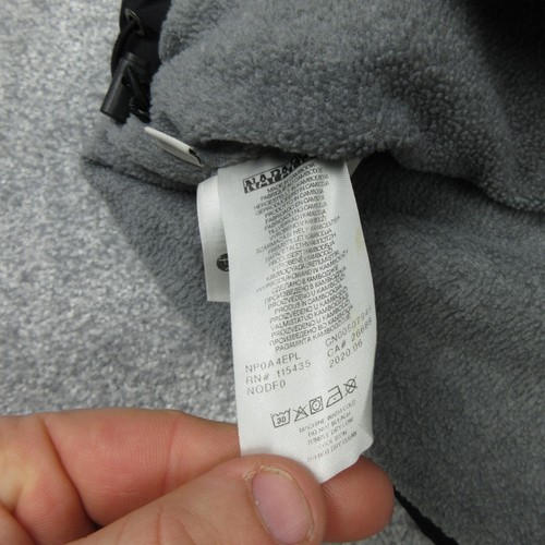 Napapijri Jacke Jungen 10 Jahre schwarz Winter Fleece gefüttert Mantel Jugend Kind Reißverschluss 4615 - Bild 11 von 14