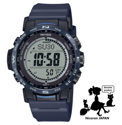 CASIO PRO TREK Herrenuhr PRW-35Y-2JF Camp Klettern Wandern NAVY