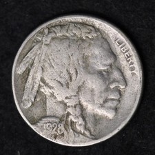 1928-S Buffalo Nickel G / VG  FREE SHIPPING
