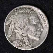 1928-S Buffalo Nickel G / VG  FREE SHIPPING
