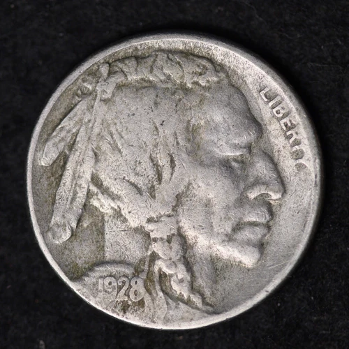 1928-S Buffalo Nickel G / VG  FREE SHIPPING