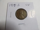 1919-S Lincoln Wheat Cent (Very Fine) Full Wheat Lines