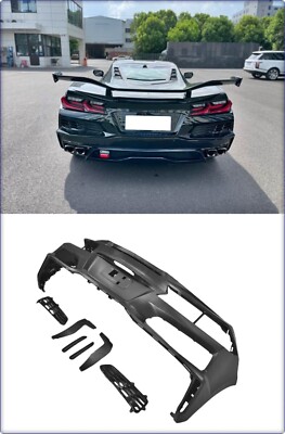 KOMPLETT STOßSTANGE HINTEN FÜR CHEVROLET CORVETTE C8 2020 - 2025 STINGRAY