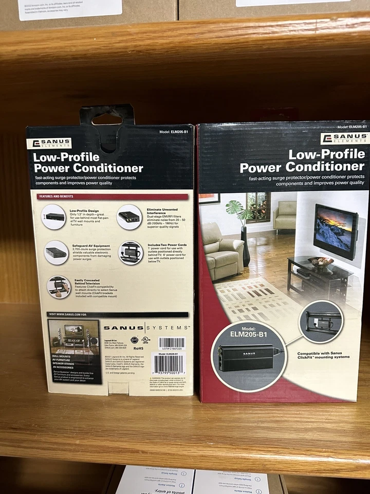 sanus low profile power conditioner - Image 2 of 2