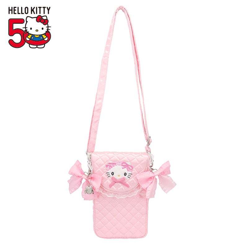 PELLICULE quiltingbag ピンク Hello kittyコラボ pc agkitty quiltingbag｜PELLICULE | ぺリキュール